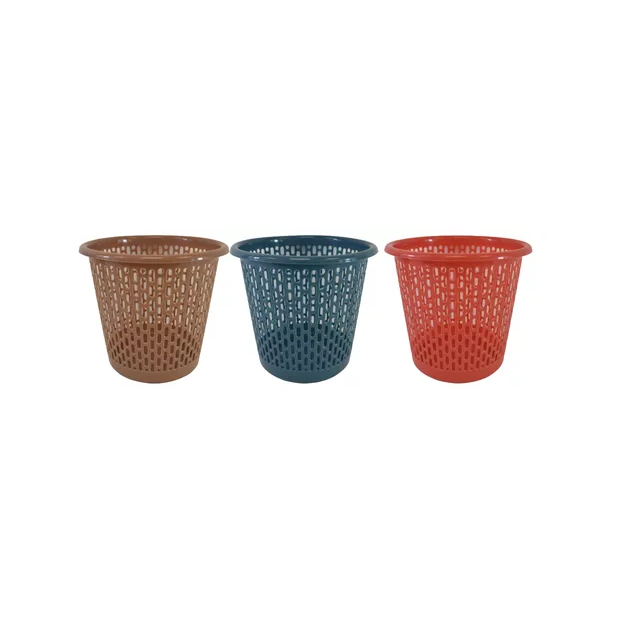 Canasto cesta organizador de plastico calado de calidad