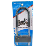 Candado De Acero Para Motos 34x12cm