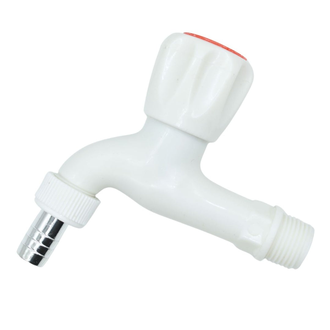 Canilla Blanca De Plástico 11x11.5cm