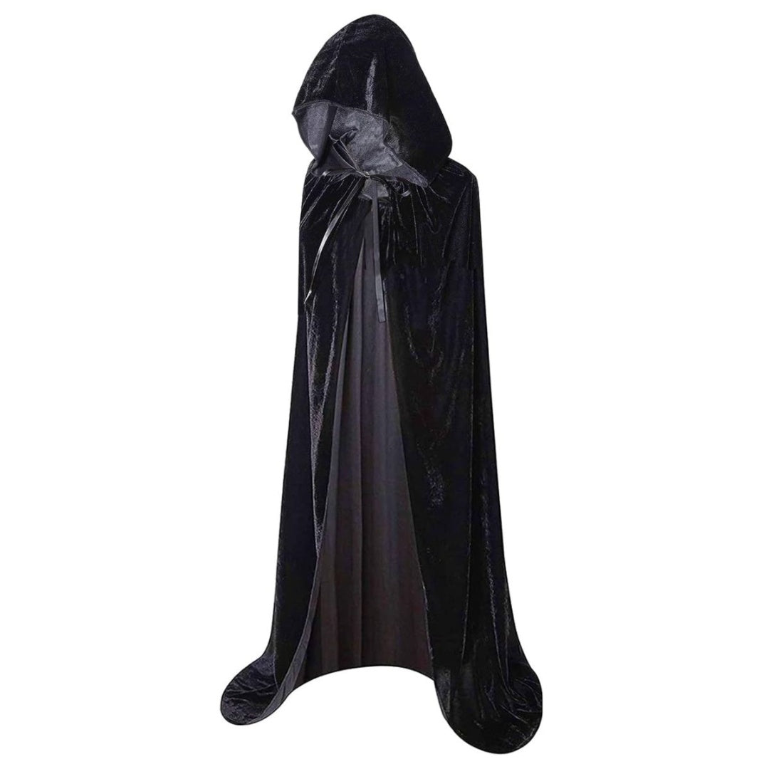 Capa De Terciopelo Infantil Cosplay Disfraz Halloween 80cm