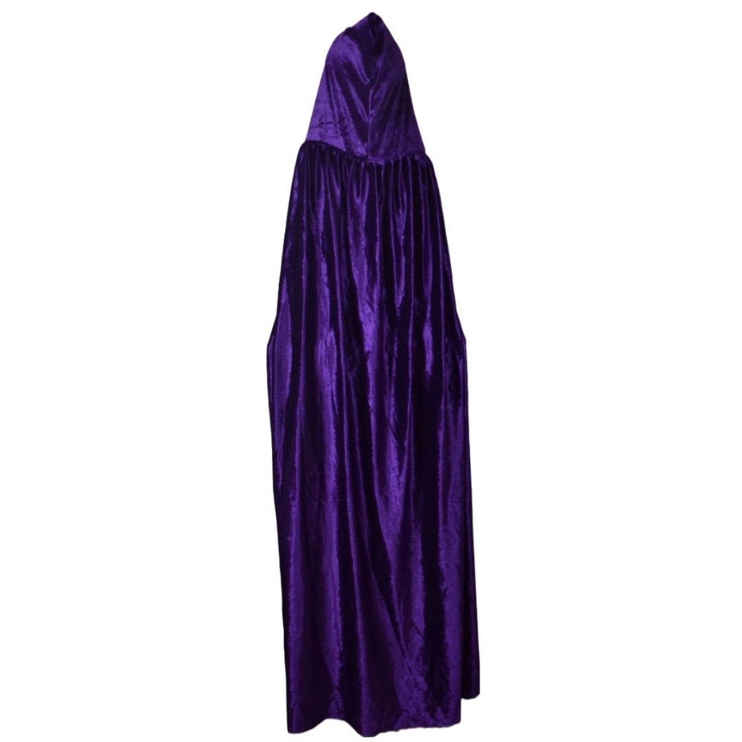 Capa De Terciopelo Violeta Para Halloween 150cm