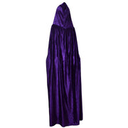 Capa De Terciopelo Violeta Para Halloween 150cm