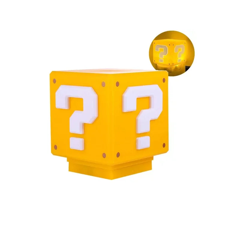 Lampara infantil diseño moneda de mario