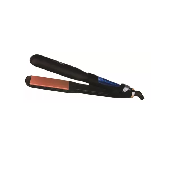 Planchita alisador de cabello nova Sx 8900 45w color negro