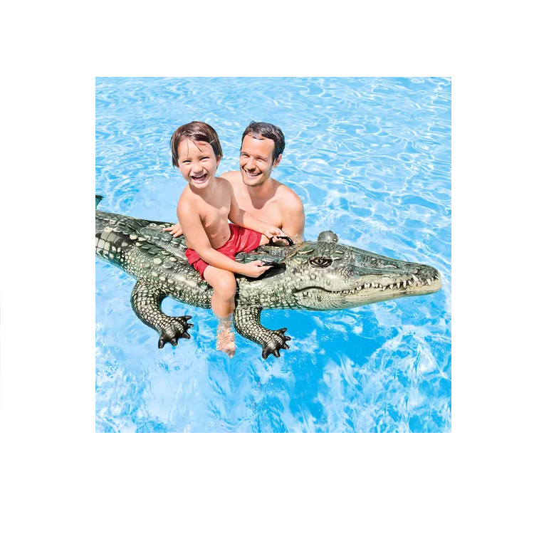 Inflable de cocodrilo intex