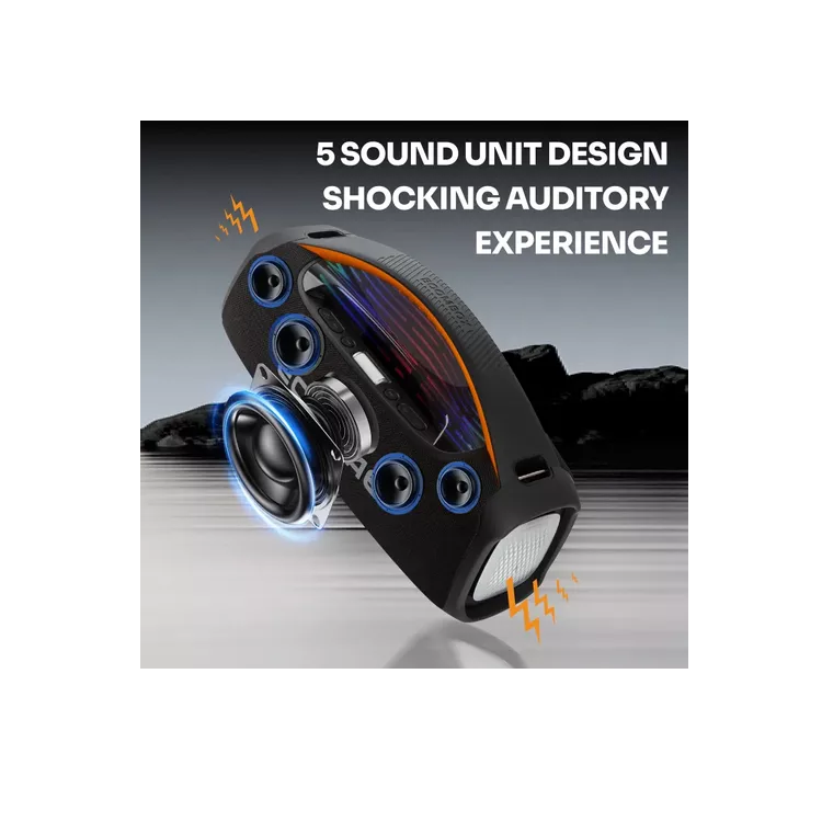 Parlante portatil aprueba de agua RGB