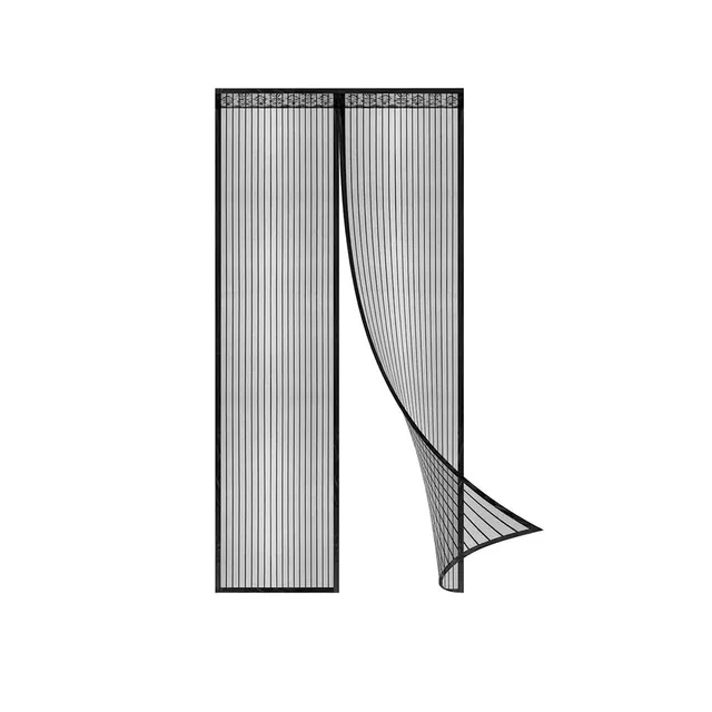 Cortina mosquitero cierre magnético para puerta magic mesh