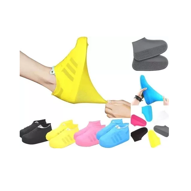 Protector cubre calzados silicona lluvia impermeable talle M