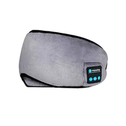 Mascara suave cubre ojos con auriculares bluetooth dormir