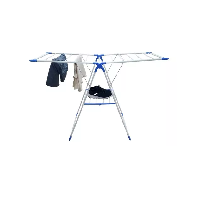 Tendedero para ropa de pie plegable tender acero inoxidable