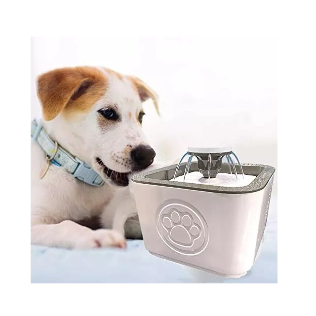 Fuente bebedero para mascotas agua fresca para perro y gato