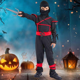 Disfraz Infantil De Ninja Para Halloween Excelente Calidad