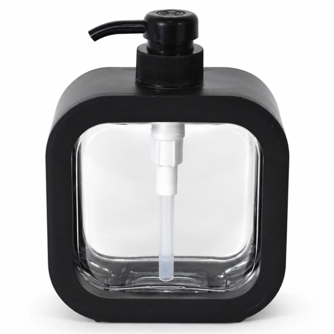 Dispenser Jabón Líquido 300 Ml Color Negro