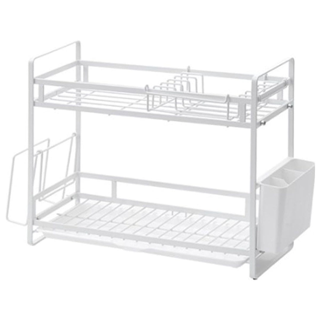 Estante Escurridor De Metal 2 Niveles Orden Organizador