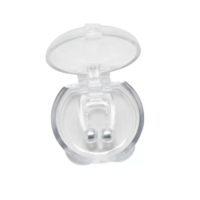 Pinza nasal magnética anti ronquido con imán nasal