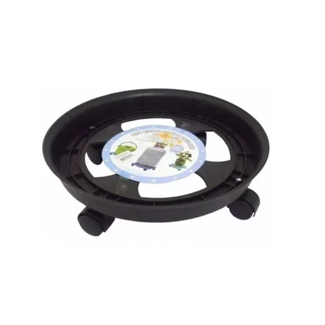 Soporte para garrafa 13 kilos plantas 4 ruedas multiuso