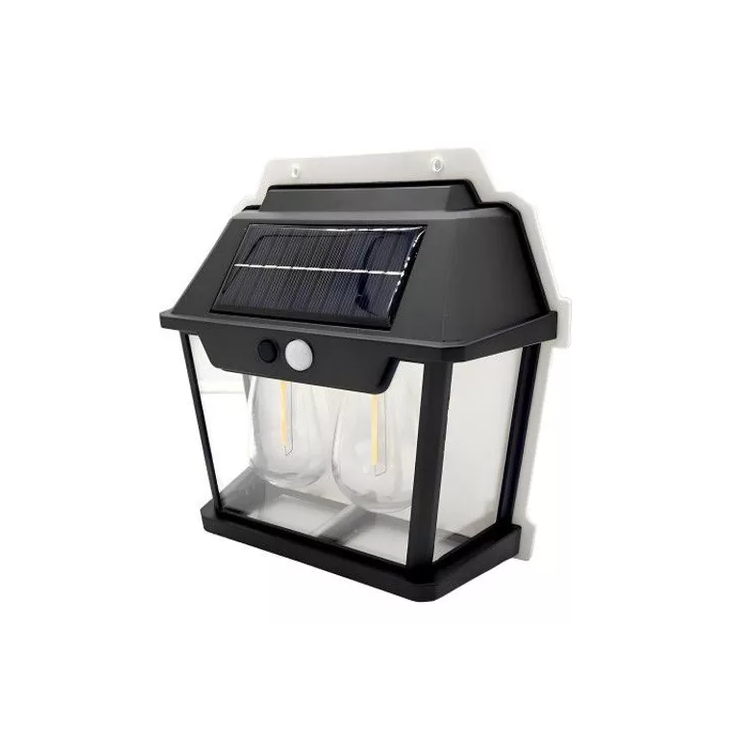 Lampara solar doble con sensor