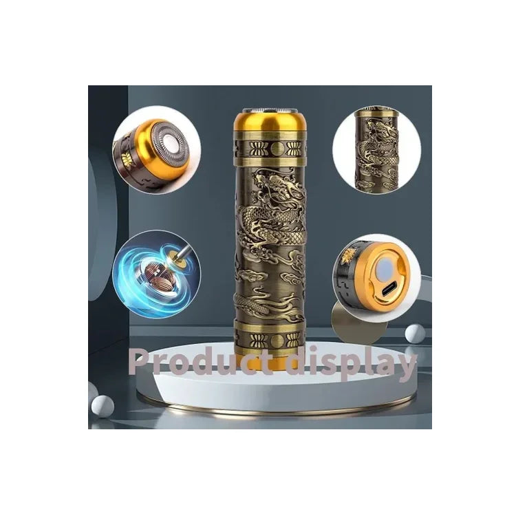 Afeitadora Vintage De Viaje Recargable.