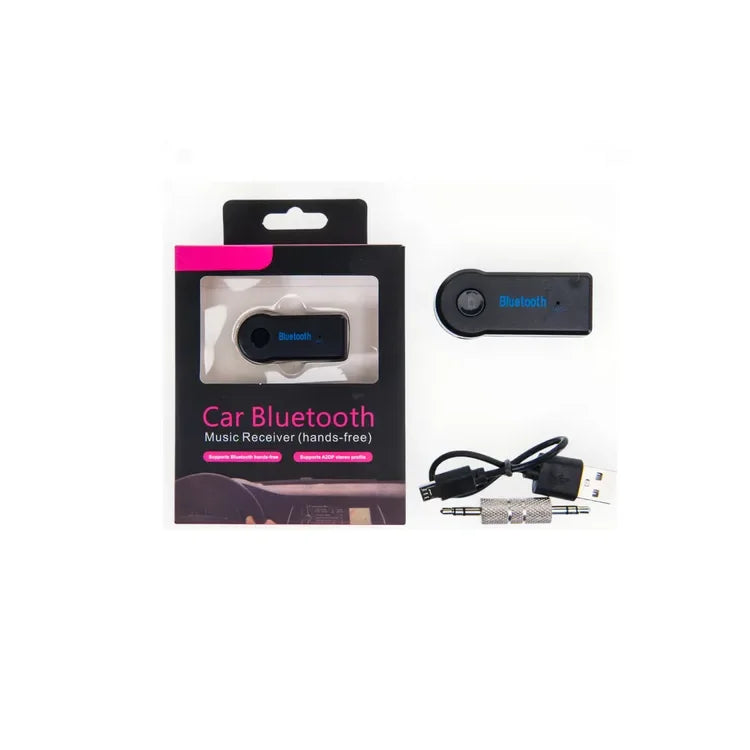 Bluetooth Para Auto 3.5 Mm - Alcance 10m - Alta Calidad