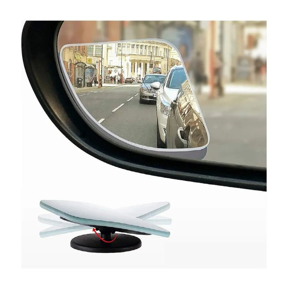 Mini Espejo De Puntos Ciegos 360° De Retrovisor Auto