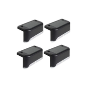 Set De 4 Apliques Solares Foco Lampara Caminero
