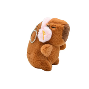 Llavero Capibara Carpincho De Peluche Niños Adultos 12cm