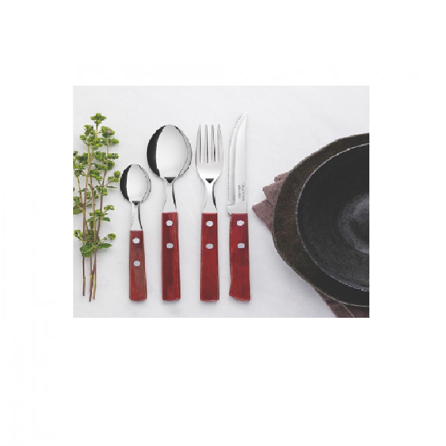 Juego de cubiertos 24 Pzs Polywood Tramontina 21199/705