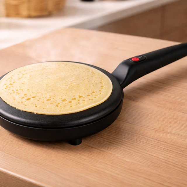 Panquequera Electrica Crepera Superficie Antiadherente Bowl