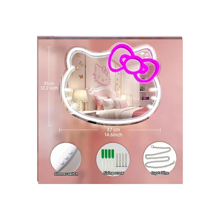 Espejo para maquillaje con luz