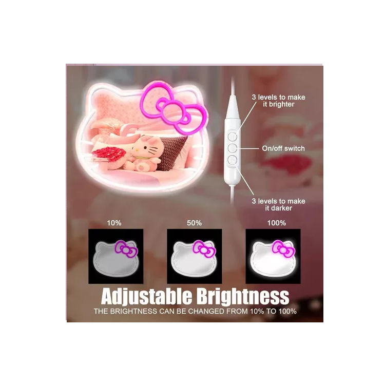 Espejo para maquillaje con luz