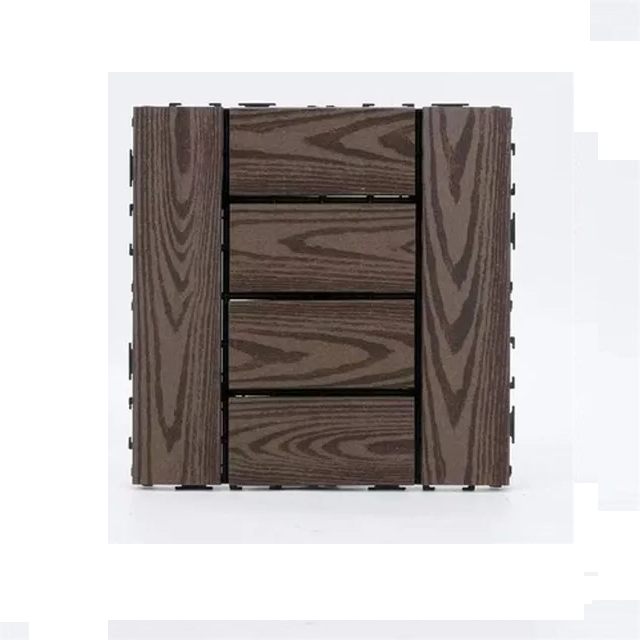 Baldosa de simil madera encastrable 30x30cm