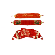 Mantel navideño de 180x34cm