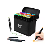 Marcadores doble punta x60