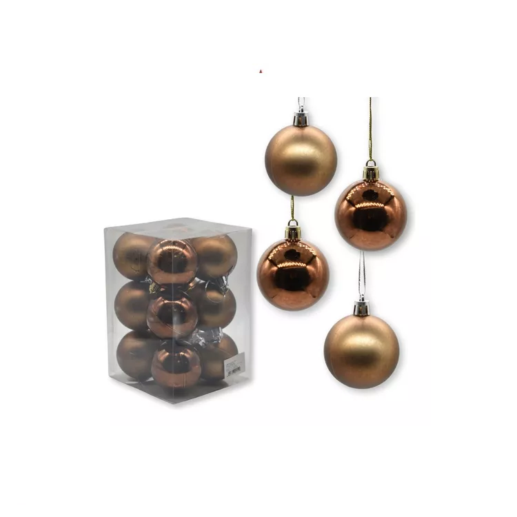 Chirimbolo de 4.5cm X12 color marron