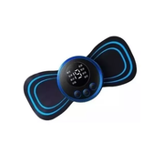 Mini columna masajeadora portátil recargable para el dolor de cuello, color negro, 110 V/220 V