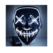 Mascara con luces halloween