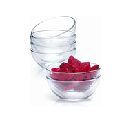 Bowl Ensaladera Vidrio Liso Transparente