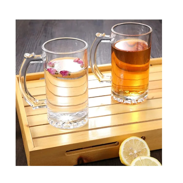 Jarra De Cerveza Vaso De Vidrio De 500ml Pack X 2 Unidades