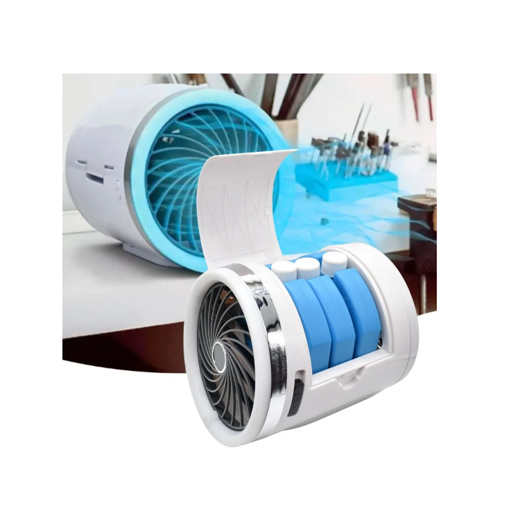 Mini Enfriador De Aire Portátil Con Luces