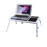 Mesa laptop gamer con cooler y inclinacion