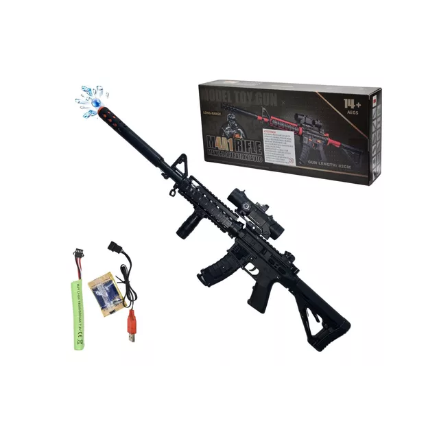 Pistola metralleta hidrogel recargable juguete niño rifle M4