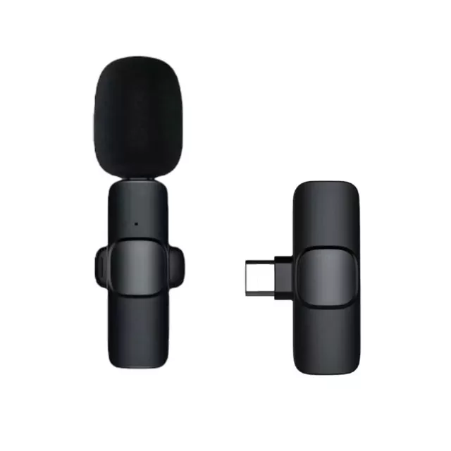 Microfono solapero inalambrico usb C lightning bluetooth