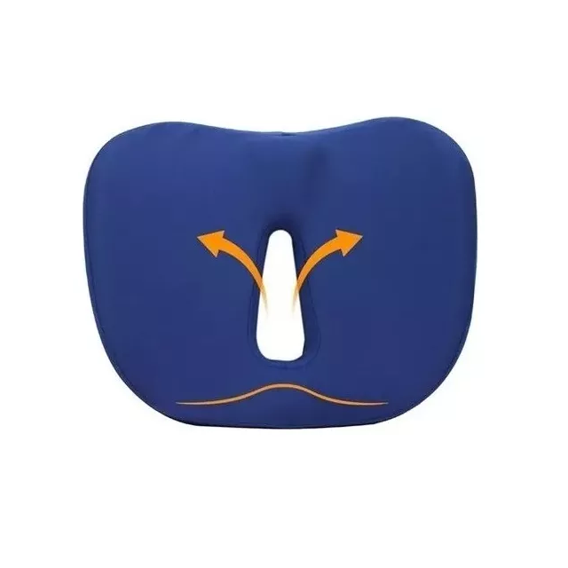 Almohadon asiento silla oficina auto espuma visco elástico
