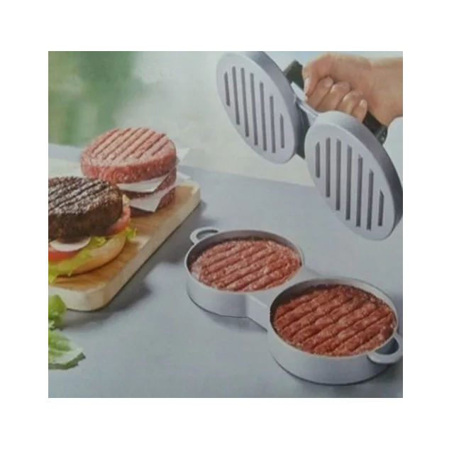 Molde y plancha para hamburguesas en aluminio bola arroz