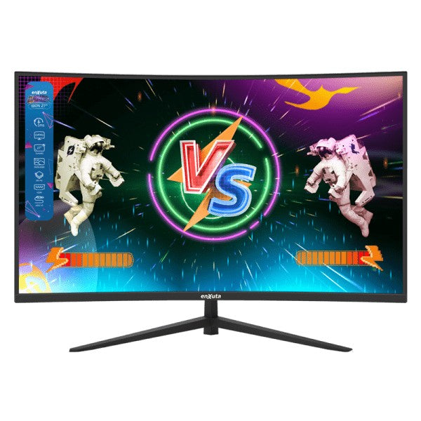 MONITOR GAMER IRON 27” FULL HD CURVO MGIENX2827 - 165C - ENXUTA
