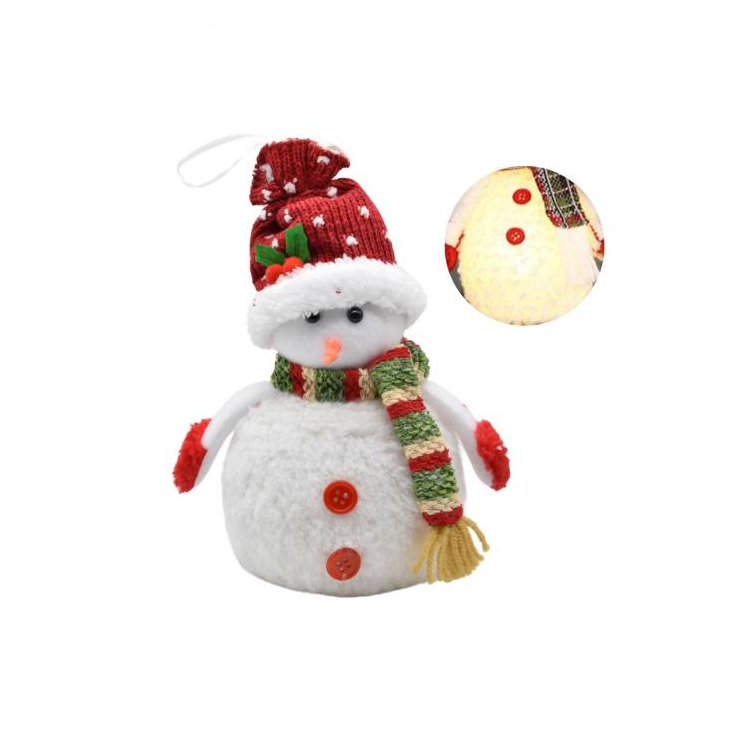 Muñeco de nieve para decoración navideña