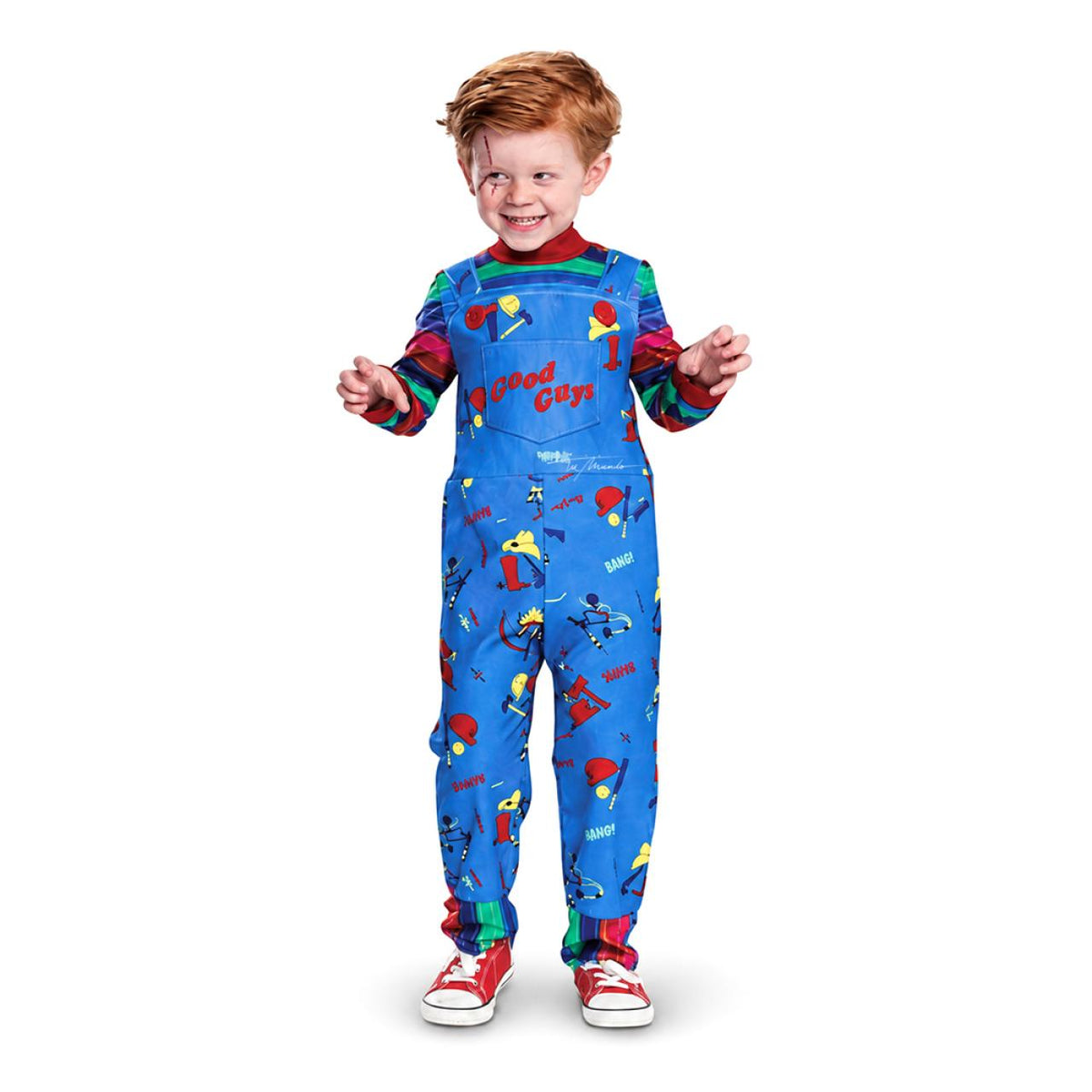 Disfraz De Chucky Infantil Para Niños Halloween Ganga Shop