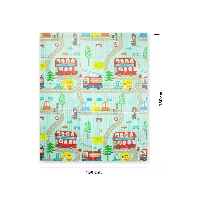 Alfombra infantil plegable anti golpes 180x150cm