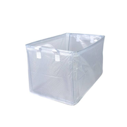 Canasto Organizador Con Asas 47x28x20cm