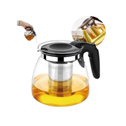 Tetera De Vidrio De Acero Inoxidable De 700 Ml Con Infusor